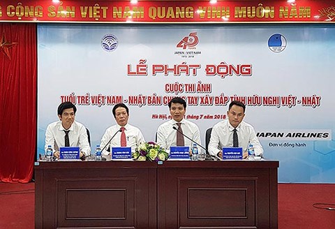 Phát động cuộc thi ảnh ''Tuổi trẻ Việt Nam - Nhật Bản''